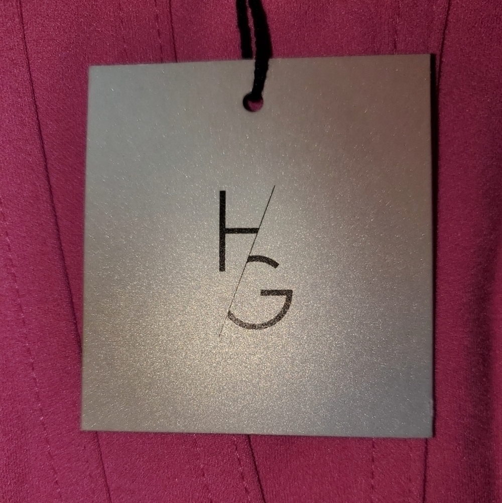 Pink Crop Top Tank Happily Grey Size Large - Picture 6 of 8